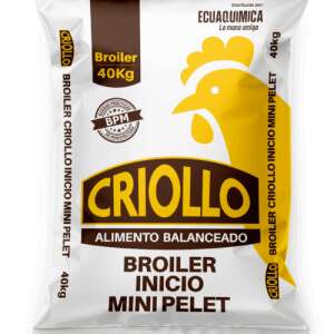 BROILER CRIOLLO INICIO MINI PELET