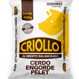 CERDO CRIOLLO ENGORDE PELET