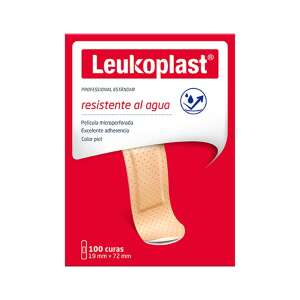 LEUKOPLAST ESTAND. RED COLOR PIEL X 100