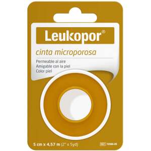 LEUKOPOR PLEG COLOR PIEL 2X 5 YDA.